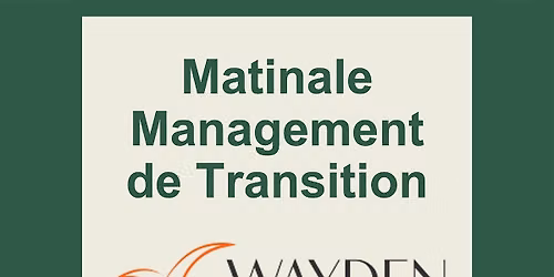 Interim Executive Management Breakfast at WAYDEN
