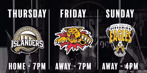 Parking Saint John Sea Dogs at Cape Breton Eagles