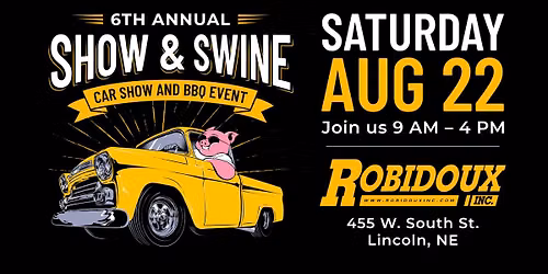 6th Annual Show & Swine Car Show and BBQ Event