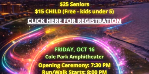 YWCA 15th Annual Glo & Go 5k Nite Run\/ 2 Mile Walk