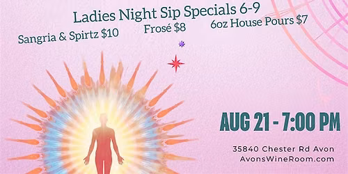 \u2728 Friday Night Ladies' Night + Aura Readings \u2728