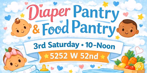 Monthly Diaper & Food Pantry - Sweet Cheeks
