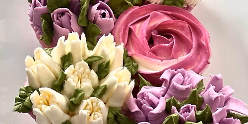 July Floral cupcakes