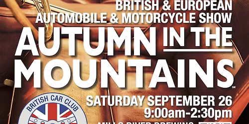 Autumn in the Mountains - British & European Automobile & Motorcycle Show