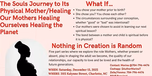 Healing Our Mother's\/Healing Ourselves
