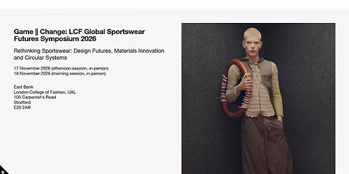 Game || Change: LCF Global Sportswear Futures Symposium 2026