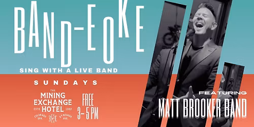 Live Band Karaoke at the Golden Hour Bar - Sundays!