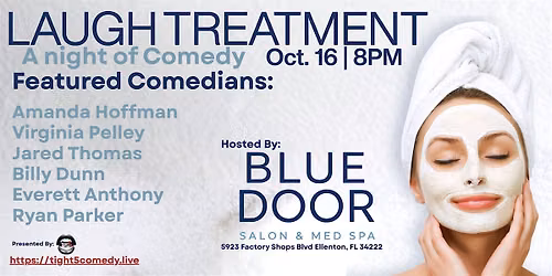 Laugh Treatment: BYOB Comedy Night at Blue Door Spa (18+)