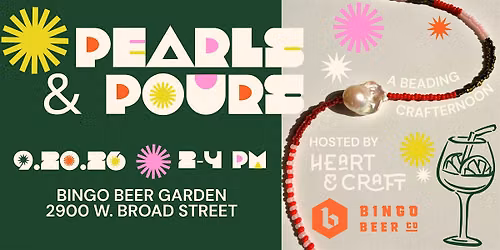 Pearls & Pours: A Custom Beading Workshop