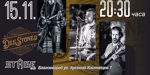 DEESTONED live // Stage bar 