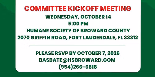 Big Dog Committee Kick Off