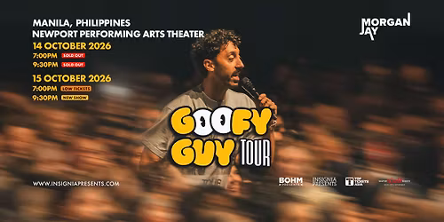 Morgan Jay: The Goofy Guy Tour in Manila
