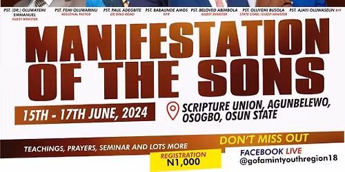 Regional Church Youth Conference & Choir Concert