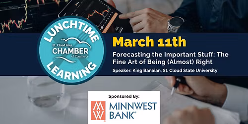 March Lunchtime Learning: Forecasting the Important Stuff