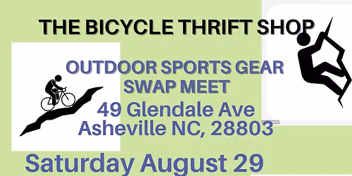 The Bicycle Thrift Shop: Outdoor Sports Gear Swap Meet