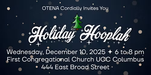 Holiday Hooplah Potluck Dinner