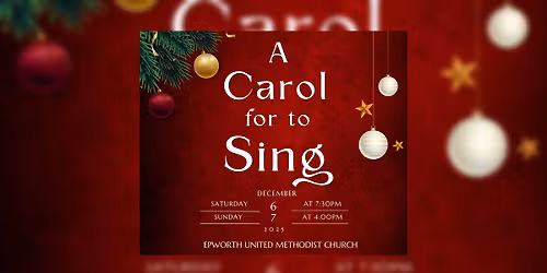 A Carol for to Sing
