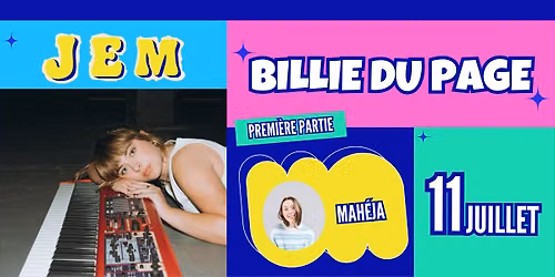 JEM présente | Billie Du Page + Mahéja