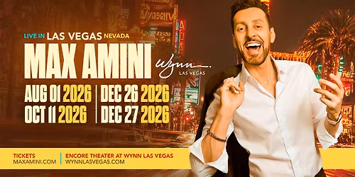 Max Amini Live in Las Vegas!