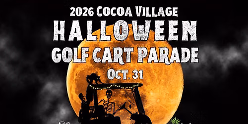 Cocoa Village Halloween Golf Cart Parade