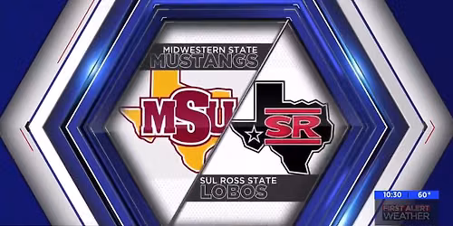 Sul Ross State Lobos at Midwestern State Mustangs Football at Memorial Stadium Wichita Falls