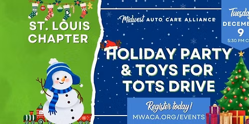 St. Louis Chapter Holiday Party & Toys For Tots Drive