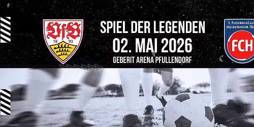 VFB Stuttgart vs. 1. FC Heidenheim | Das Duell der Traditionsmannschaften bei Comedy & Beats & Sport