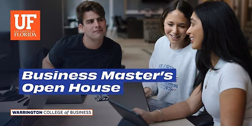 Business Master's Degree Open House