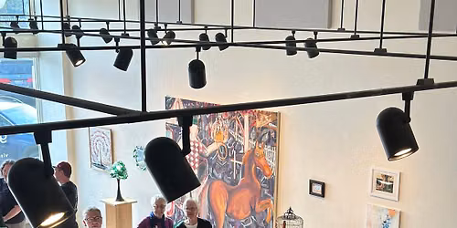 September Exhibition Opening: Benefit Art Auction, Karen Watland, Jack Wyman, Christopher Hamel