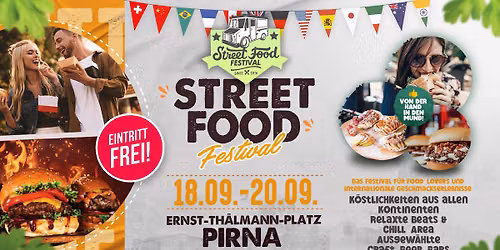 Street Food Festival Pirna 2026 ☀️ Eintritt Frei