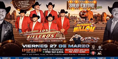 LOS RIELEROS DEL NORTE, PISTEANDO AL MILLON & MAS