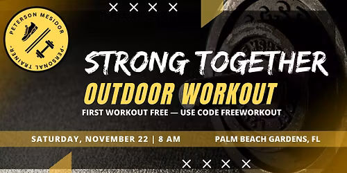 Strong Together Outdoor Circuit Workout