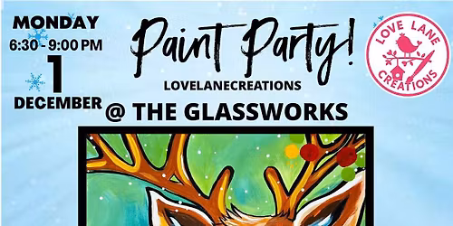 \ud83c\udf84\ud83c\udf77 Christmas Paint & Sip at The Glassworks Pub \u2013 A Festive Night of Creativity! \ud83c\udf77\ud83c\udf84