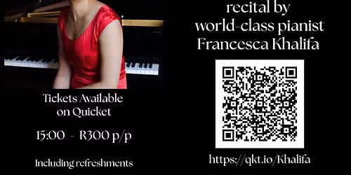 Recitals at Glenshiel presents Francesca Khalifa - Intimations