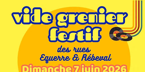 Vide grenier festif Equerre-Rebeval