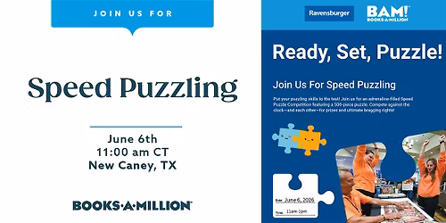 Join BAM for Speed Puzzling!