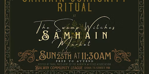 Samhain Community Ritual hosted by Tara, President of the AWA