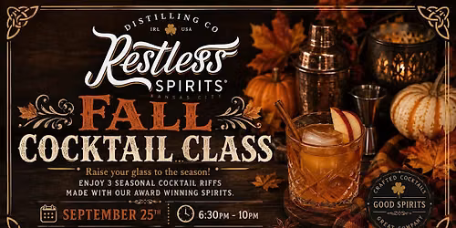 Fall Cocktail Class