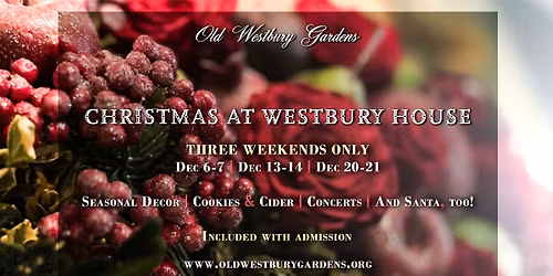 Christmas at Westbury House!