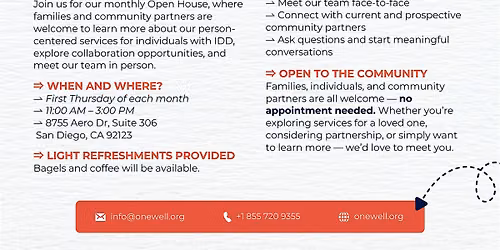 OneWell Health Care Open House \u2013 San Diego, CA
