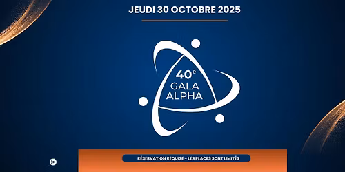 Gala Alpha 40e anniversaire