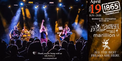 Mr.Punch plays Marillion - All the best Freaks are in Southampton