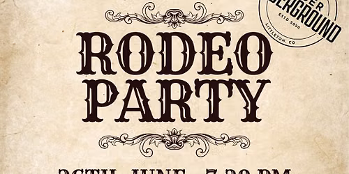 Rodeo Night | Sober Underground