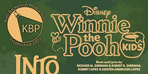 WINNIE THE POOH KIDS and INTO THE WOODS JR.
