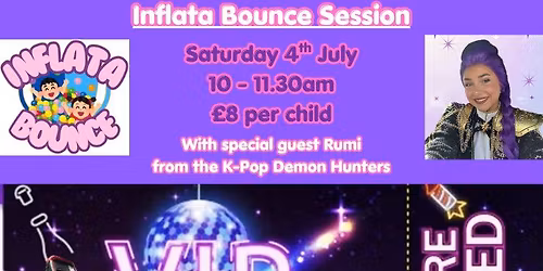 K-POP Demon Hunters Inflata Bounce Session