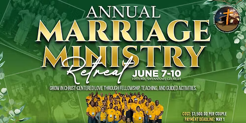 Marriage Ministry Retreat | June 7-10 2026