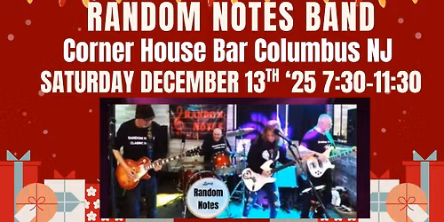 The Corner House Christmas Party with Random Notes