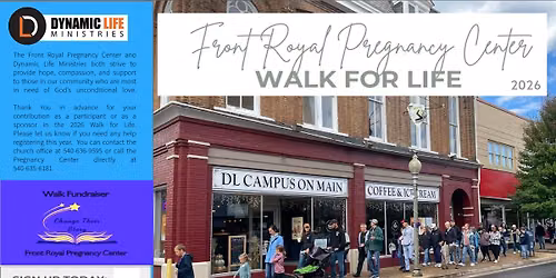 Front Royal Pregnancy Center - Walk For Life 2026