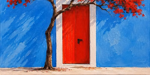 Scarlet door - Paint & Sip