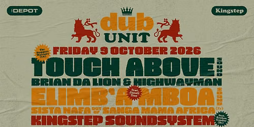 Dub Unit #16 / Het Depot — Het Depot